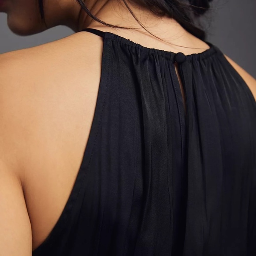 Anthropologie Floral Halter Top - Picture 5 of 5